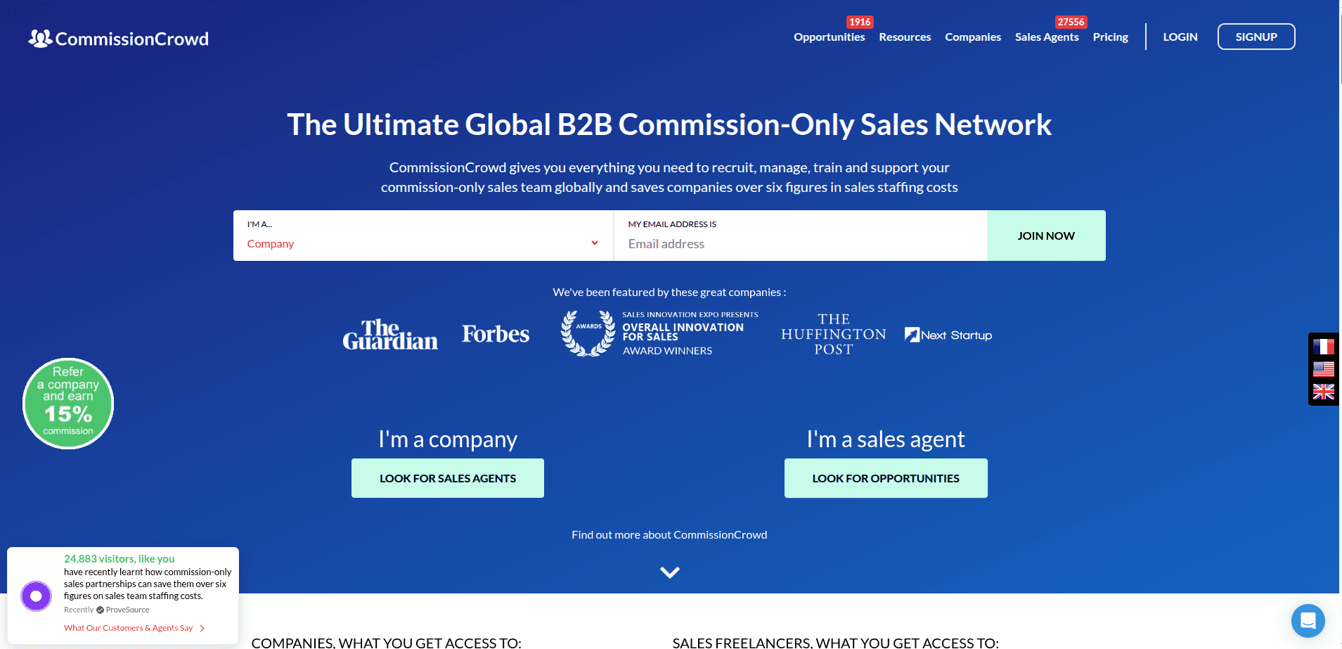 Commission Crowd Platform